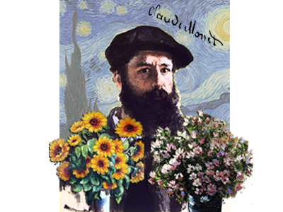 Claude Monet claude monet mash starry night