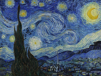 The Starry Night van goghs starry night men image van goghs starry night men items