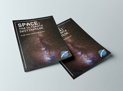 SPACE: The Ultimate Destination design graphic design poster design space
