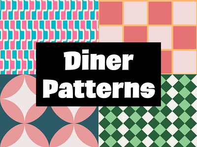 Retro-Inspired Diner Patterns