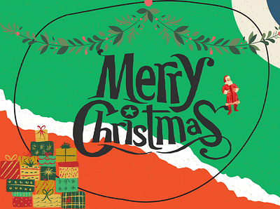 Christmas Card -1 3d animation app branding design graphic design icon illustration logo motion graphics ui ux vector