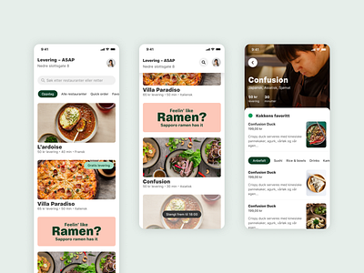 Food Delivery App app delivery app design food food app ui ux