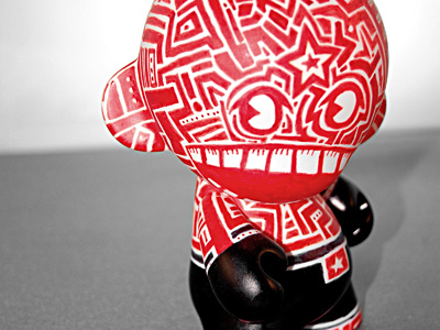 Munny — Boxer custom vinyl kidrobot munny personal project vinyl