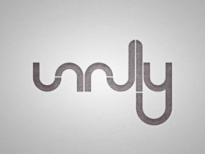 Unruly Logo illustrator logo logotype personal project wordmark