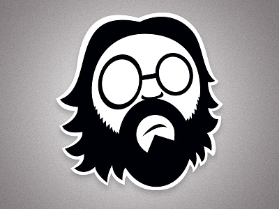 nagleface 2013 illustrator jeffbridgeshair logo respect the beard