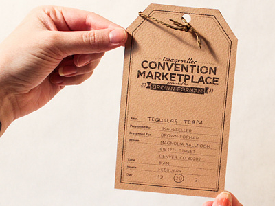 Convention Invite Detail design invite logo