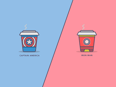 What is your favorite taste? america avengers captain civil design flat graphic icon iron man war