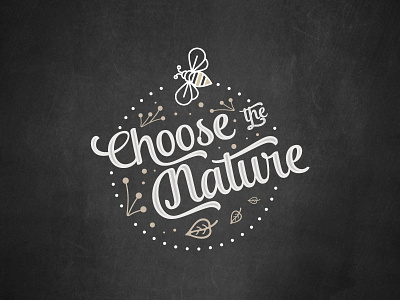 Choose the nature adobe chocolate color flat icecream icon illustration logo love nature packaging