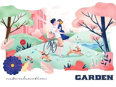 Garden - Illustration Poster