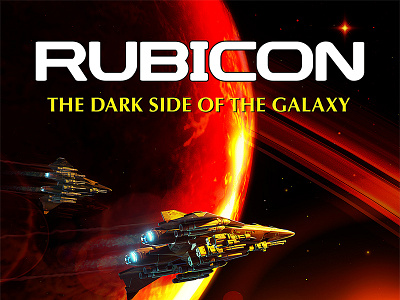 Rubicon cover art futuristic military photoshop science fiction