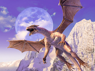 Dragon Rescue cover art fantasy games science fiction
