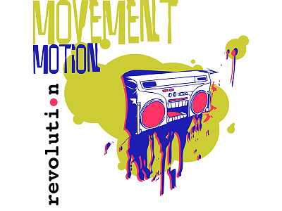 Movement, Motion, Revolution art illustration illustrations music musician revolution