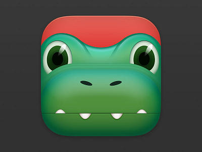 Game Icon Design ( Croco? Croco!) android crocodile game icon roulette
