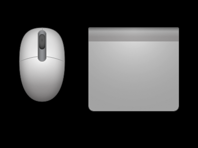 Mouse and trackpad