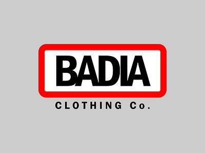 Badia Clothing Co badia clothing isologo local logo streetwear