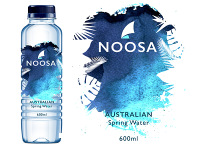 Noosa Australian Sring Water australia design noosa packaging water