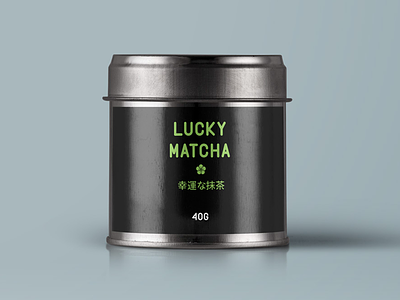 LUCKY MATCHA green matcha packaging tea