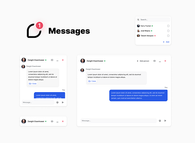 Messages - components branding cards components dropdown icons input messages product product design ui ux