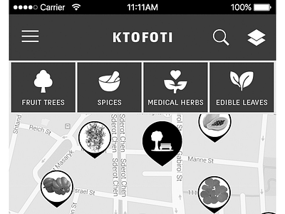 Ktofoti Mobile App mobile app ux wireframe