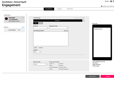 P3 UX Wireframe