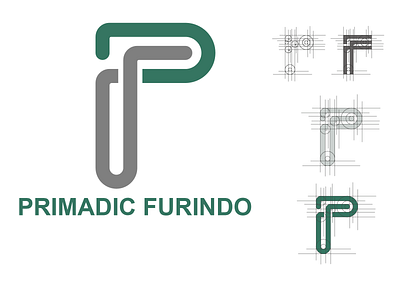 PRIMADIC FURINDO logo design project brand branding design designer graphic design icon illustration logo typography vector
