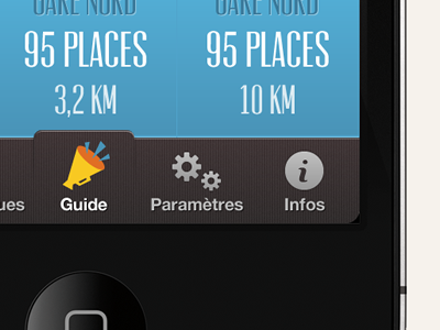 Parking App UI (2) home iphone navigation open data parking ui