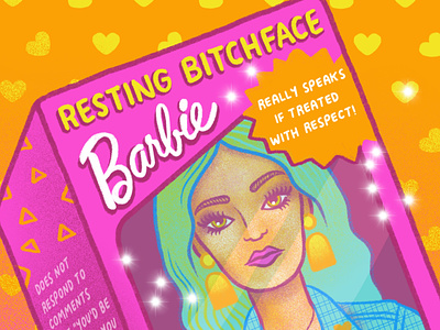RBF Barbie advertising design digital illustration fashion illustration illustration procreateapp toy