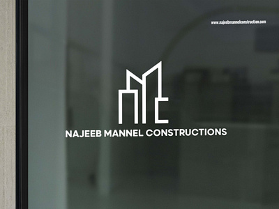 Branding Project : NM CONSTRUCTIONS branding design graphic design illustration logo