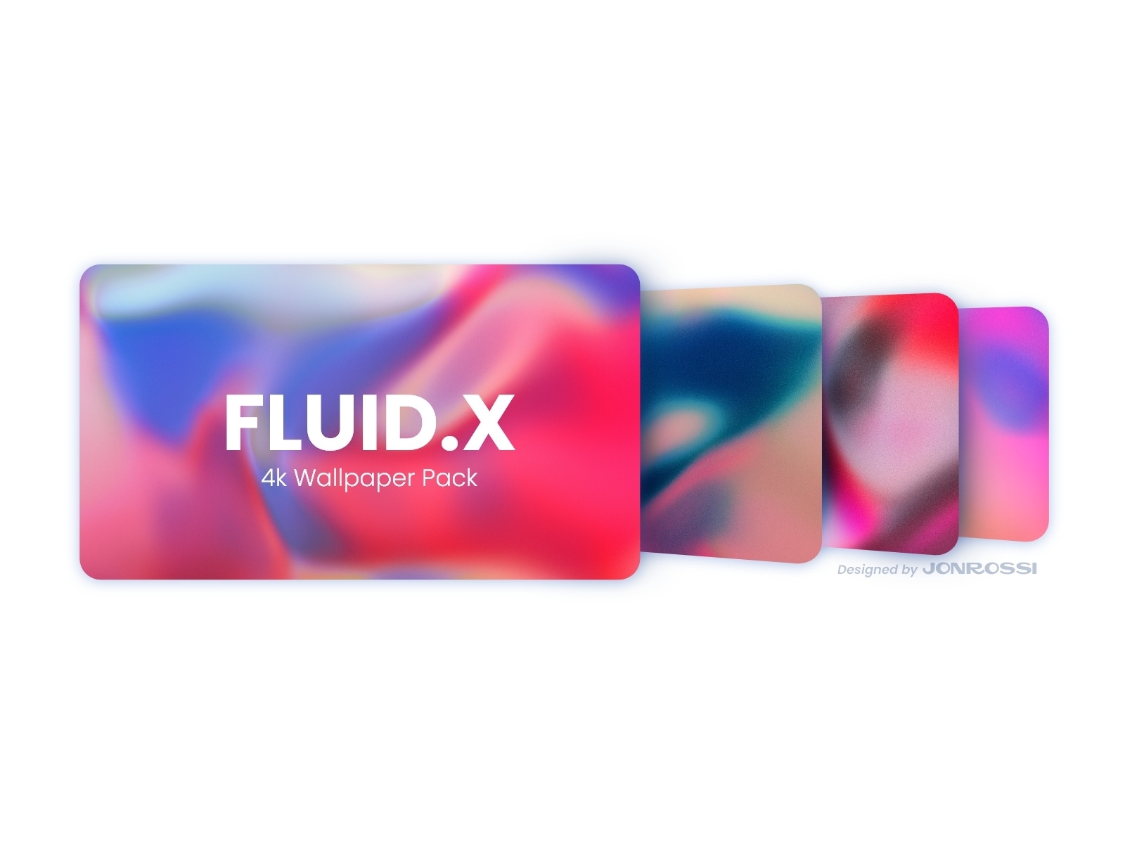 FLUID.X 4K Wallpaper Pack (Free) by Jon Rossi on Dribbble