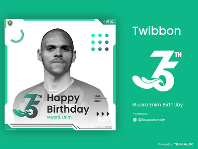 Twibbon o' Muara Enim Birthday Celebration