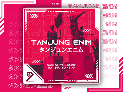 Tanjung Enim 3099 design geometry graphic design minimalist tanjung enim