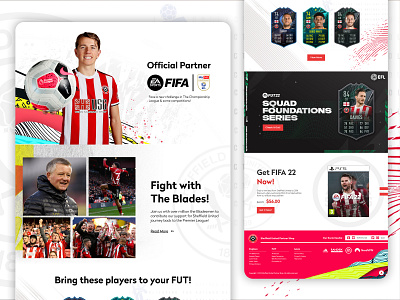 SUFC | Partner Shop Concept Part 2 design ui uiux web design