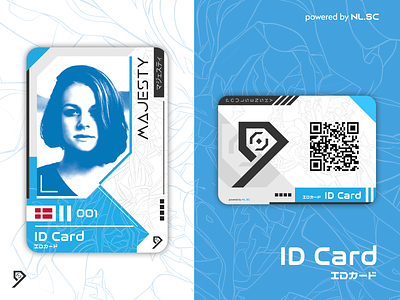 ID Card Design Concept card design design graphic design id card minimalist