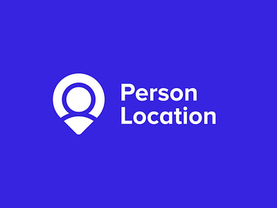 People Pin Map Location Logo
