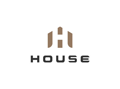 Letter H House Home Logo branding building creative design graphic design h home house idea illustration initials inspiration letter logo logo design monogram real estate simple typography vector