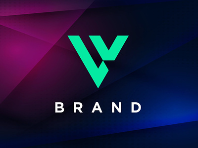 Letter LV Monogram Triangle Logo branding design geometric graphic design illustration l letter logo logo design modern monogram sports triangle typography v vector
