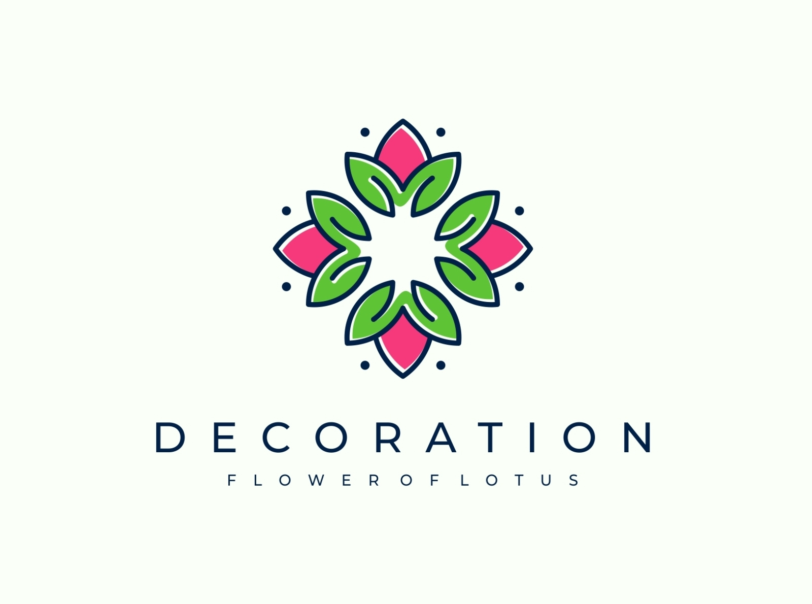 Lotus Flower Decoration Logo by Sore_studios on Dribbble