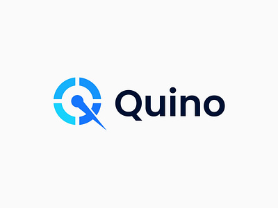 Letter Q Speedometer Logo