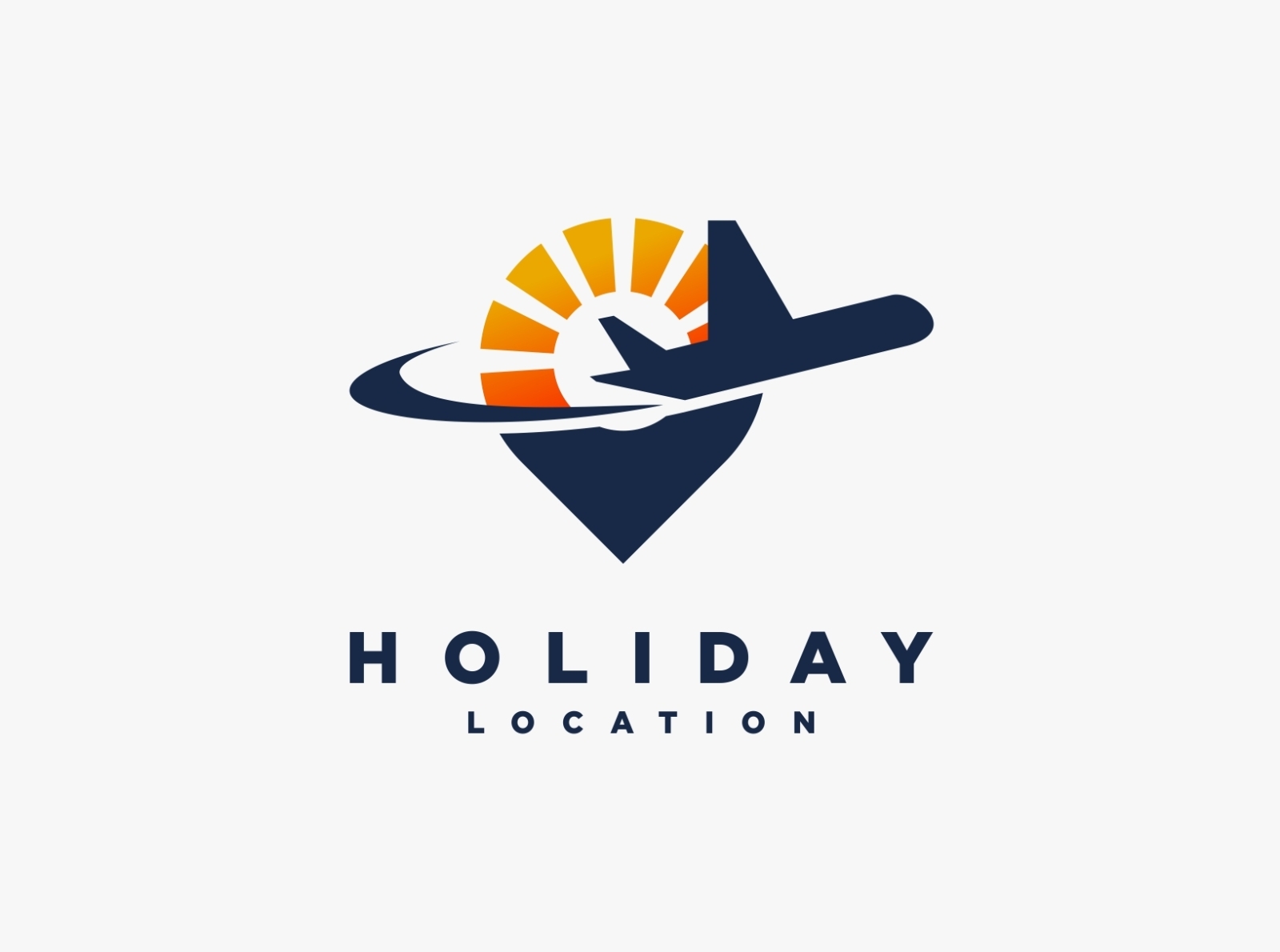 Travel Airline Sunshine Location Logo by Sore_studios on Dribbble