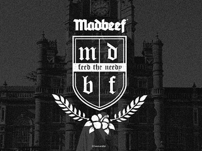 MDBF® College Badge badge emblem logo madbeef