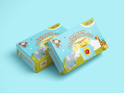 Kiduna Kids branding design graphic design label pa packaging vector