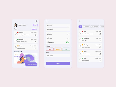 To-Do List Case Study app casestudy concept design design ui ux