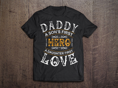 DADDY T-SHIRT DESIGN apparel branding clothing design custom t shirt design illustration tee tshirt design vector