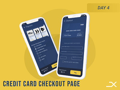 Credit Card Checkout Page app appui checkout credit dailyui design graphic design ui uitrends uiux ux