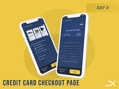 Credit Card Checkout Page