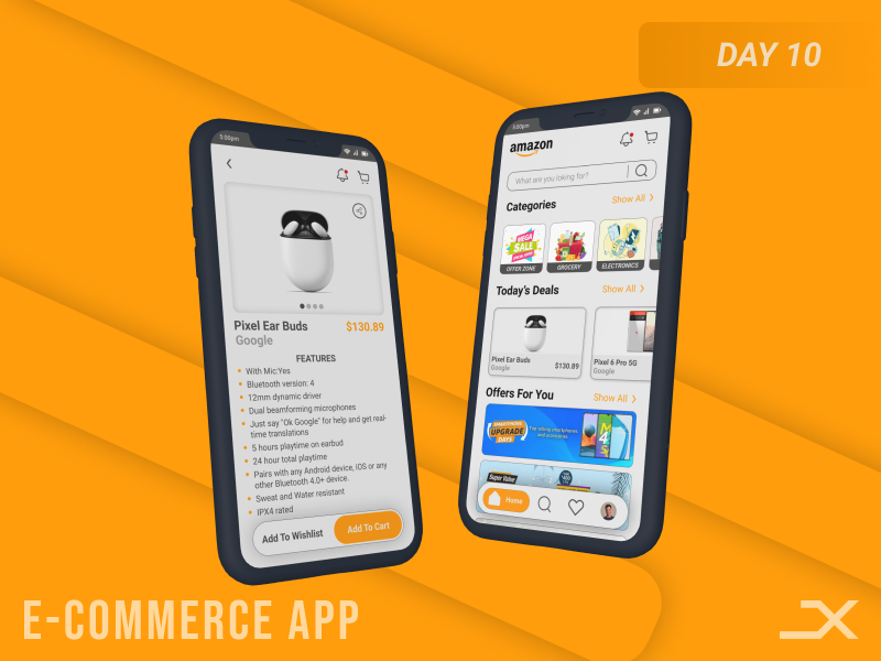 E-commerce App by Amal Joy Maliakkal on Dribbble