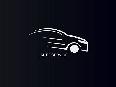 Auto Service graphic design logo