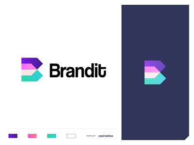 brandit advertiser brandit building colourful communication concept content creation creative home house icon identity illustration letter b logo mark minimal stickers typography video production