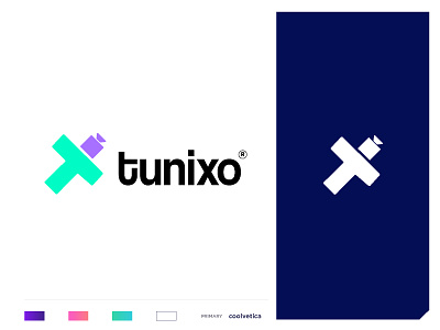 Tunixo advertisment branding camera communication agency concept content creation creative digital film production icon identity illustration lettering logo mark minimal product branding shooting video player video production