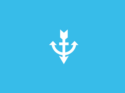 Mostrud anchor arrow artission brand creative free icon illustration logo maria mark vector